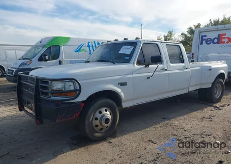 1995 Ford F350 z USA, uszkodzony, nr VIN 1FTJW35F1SEA71098